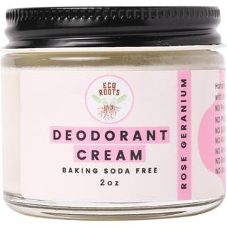 Eco Roots Natural Deodorant for Women & Men | Organisk deodorant Cream Non Aluminium | Bakpulverfri frisk deoderant för kropps- och privata delar
