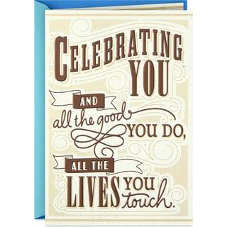 Hallmark fars dag-kort til far stedfar bedstefar mand (fejrer dig)