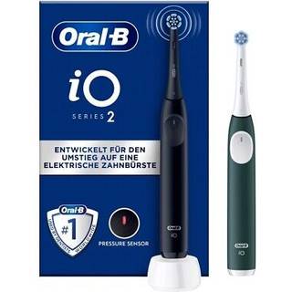 Oral-B iO Series 2 Duo El-tandbørste - Sort/Grøn