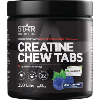 Creatine Chew Tabs Green Apple, 150 caps