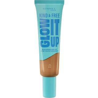 Rimmel Kind & Free Glow It Up Let farvet fugtighedscreme Skygge 410 Latte 30 ml - 30 ml