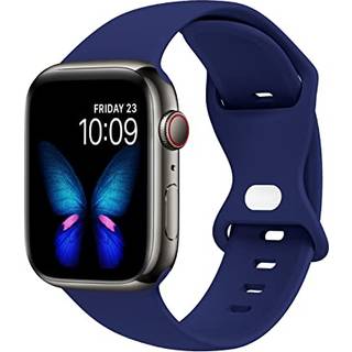 Tighesen Sport Bands kompatible med Apple Watch Band Ultra 2/Ultra SE Series 9/8/7/6/5/4/3/2/1 38mm 40mm 41mm 42mm 44mm 45mm 49mm S/M M/L for kvi