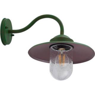 Udendørs væglampe Bilma Lindby, dæmpbar, Grøn, Aluminium, Moderne, Lanterne