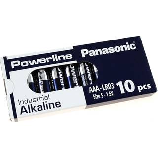 Panasonic Powerline Industrial Alkaline AA LR6AD LR6 M 1,5V 10er Pack