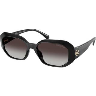 Michael Kors Kvinde MK2240U SIESTA KEY 30058G Solbriller Injiceret Sort Grå Geometrisk Normal Skygge