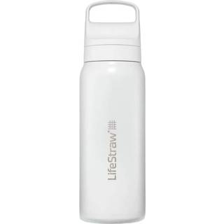 LifeStraw Go Stainless Steel Drikkeflaske størrelse 650 ml farve orange