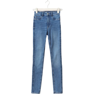 Gina Tricot-Molly high waist jeans-Highwaist jeans-Blå-XS-Dame