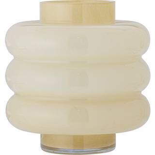 Bloomingville Sahara vase Ø21,5x22 cm Gul