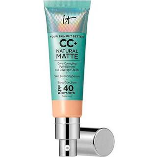 It Cosmetics CC+ Cream Natural Matte Foundation For Oily Skin SPF40 Light Medium 32 ml