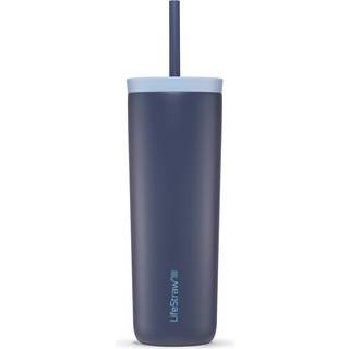 LifeStraw Go Series Tumbler, 500ml, termokrus, mørkeblå