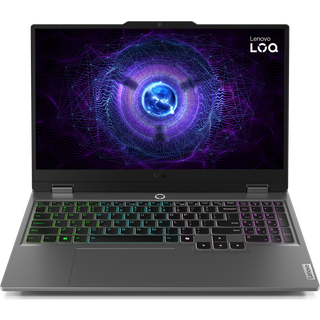 Lenovo LoQ 15,6" Gamer computer Core i5 12450HX RTX4050 - 83GS00B8MX (På lager i varehus)
