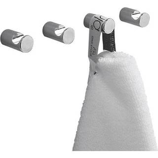 Vola T17 håndklædekrog (4 stk.) - Vola T17 i Blank Sort (4 stk.).