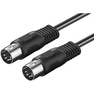 DIN Audio kabel (5 pol. DIN han - han) | 5 meter | PRIS-MATCH