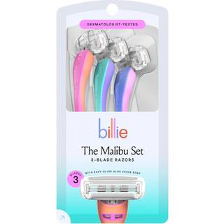 Billie engangs barbermaskiner til kvinder - Malibu -sættet