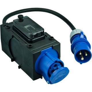 Måler m/kabel 2xCEE 16A 3P 230V til camping og båd