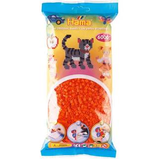Hama Midi, perler, 6.000 stk., orange (04) [Levering: 1-2 dage]