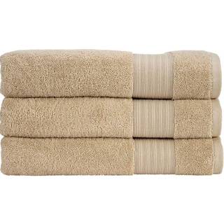 Christy Christy Natural Beige Cotton Fluffy Twist Towel