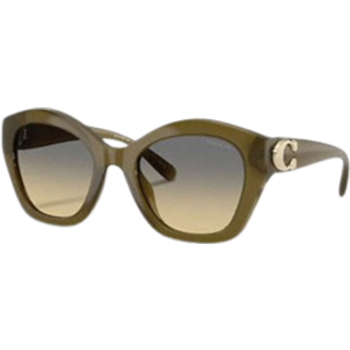 Coach HC8421U CAD31 5872L0 54 Solbriller Kvinder Grøn - Pearly Olive Green - 54mm