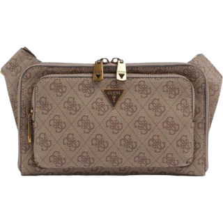 Guess Milano 4G Eco Bæltetaske beige/brun