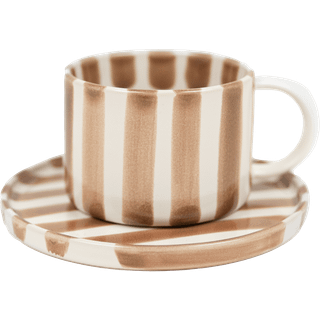 Olsson & Jensen Monica kop med underkop Beige