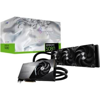MSI GeForce RTX 5080 SUPRIM LIQUID SOC - 16GB GDDR7 RAM - Grafikkort