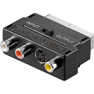 Scart adapter Scart han (21-pin)