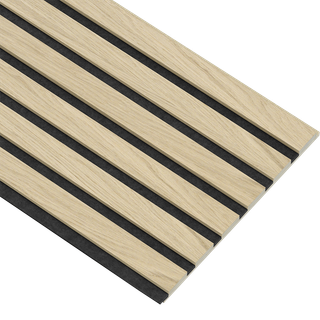 I-Wood Akustikpanel Eg natur, sort filt