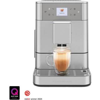 KitchenAid - Fuldautomatisk espressomaskine KF6 rustfrit stål 5KES8556ESX - Kaffemaskiner og kaffefaciliteter - Sølv
