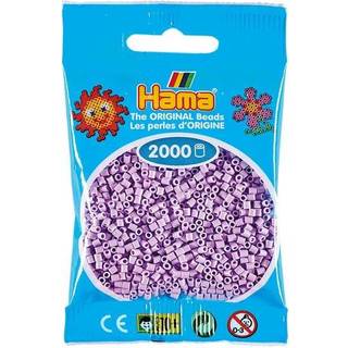 Hama Mini, perler, 2.000 stk., pastel syren (96) [Levering: 1-2 dage]