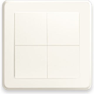 Shelly - BLU Wall Switch 4 (without frame)