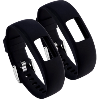 Garmin Vivofit 4 Silikone Rem Sort - 2 Stk
