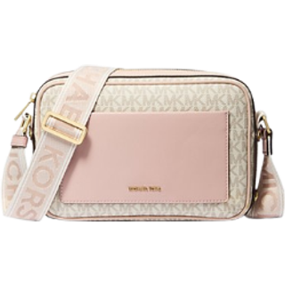 Michael Kors Maeve Crossover taske beige/rosa