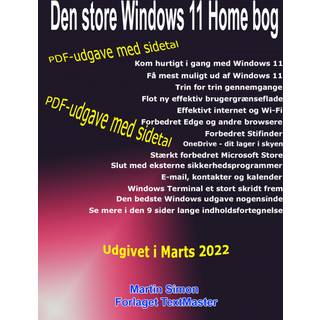 Den store Windows 11 Home bog