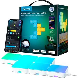 Govee Mini Panel Lights - 10 stk. - Hvid