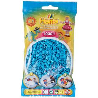 Hama Midi, perler, 1.000 stk., azurblå (49) [Levering: 1-2 dage]