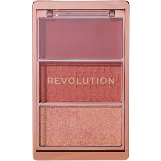 Revolution Blush Icon Palette Aura Points Rose