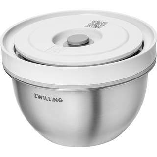 ZWILLING Fresh & Save BOWLS Vakuumskål S / 12 cm, Rustfrit stål, Sølv