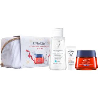 Vichy Liftactiv Collagen Specialist Night Gavesæt til moden hud - 3 stk.