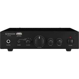 Monacor SA-100 kompakt stereo forstærker | PRIS-MATCH