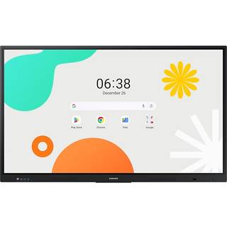 Samsung LH65WAFWLGCXEN Interaktivt whiteboard 165,1 cm (65") 3840 x 2160 pixel Berøringsskærm Sort