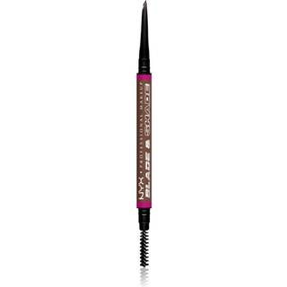 NYX Professional Makeup Blade & Shade Øjenbrynsblyant med børste Skygge 08 Chocolate g - 0.06 g