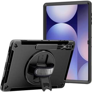 Samsung Galaxy Tab S10 Ultra/S9 Ultra JT Berlin Robust etui med kickstand og håndrem - Sort