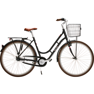 SCO Classic damecykel 7 gear 28" 2025 - sort (På lager i varehus)