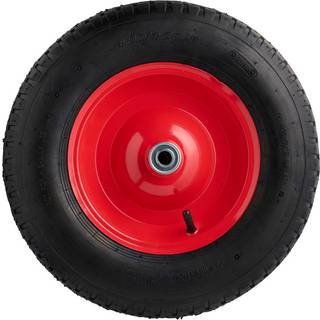 Luftgummihjul til betonbør 4 x 8" - Garden