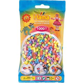 Hama Perler Midi 1000 stk Pastel Mix (207-50)