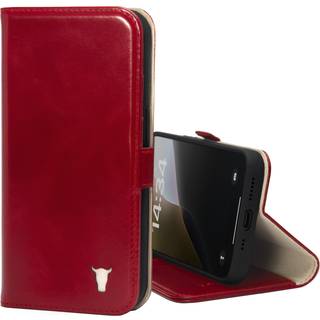 iPhone 16e Leather Case - Red
