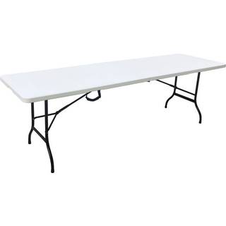 Foldebord L240 cm - stål/plast