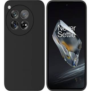 Liquid silikone cover OnePlus 12R - Sort