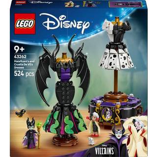 LEGO Disney 43262 Maleficents og Cruella De Vils kjoler