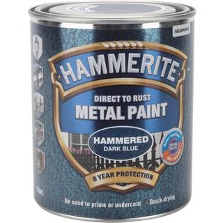 Hammerite Hammerlak mørkeblå, 750 ml